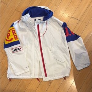 Rare Polo by Ralph Lauren P93 White Rain Jacket